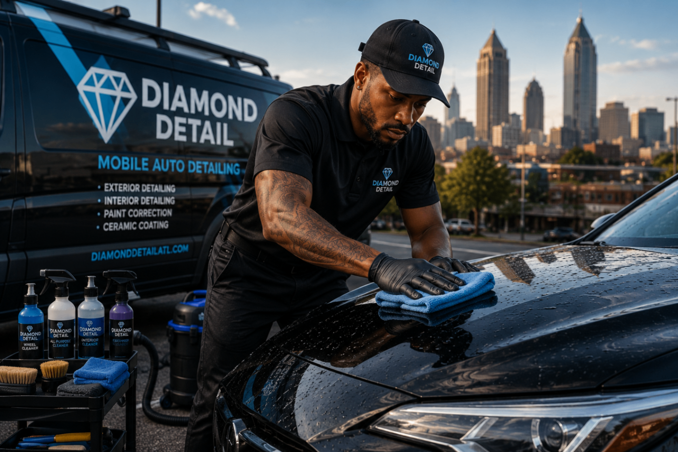 Mobile auto detail — 3 full details